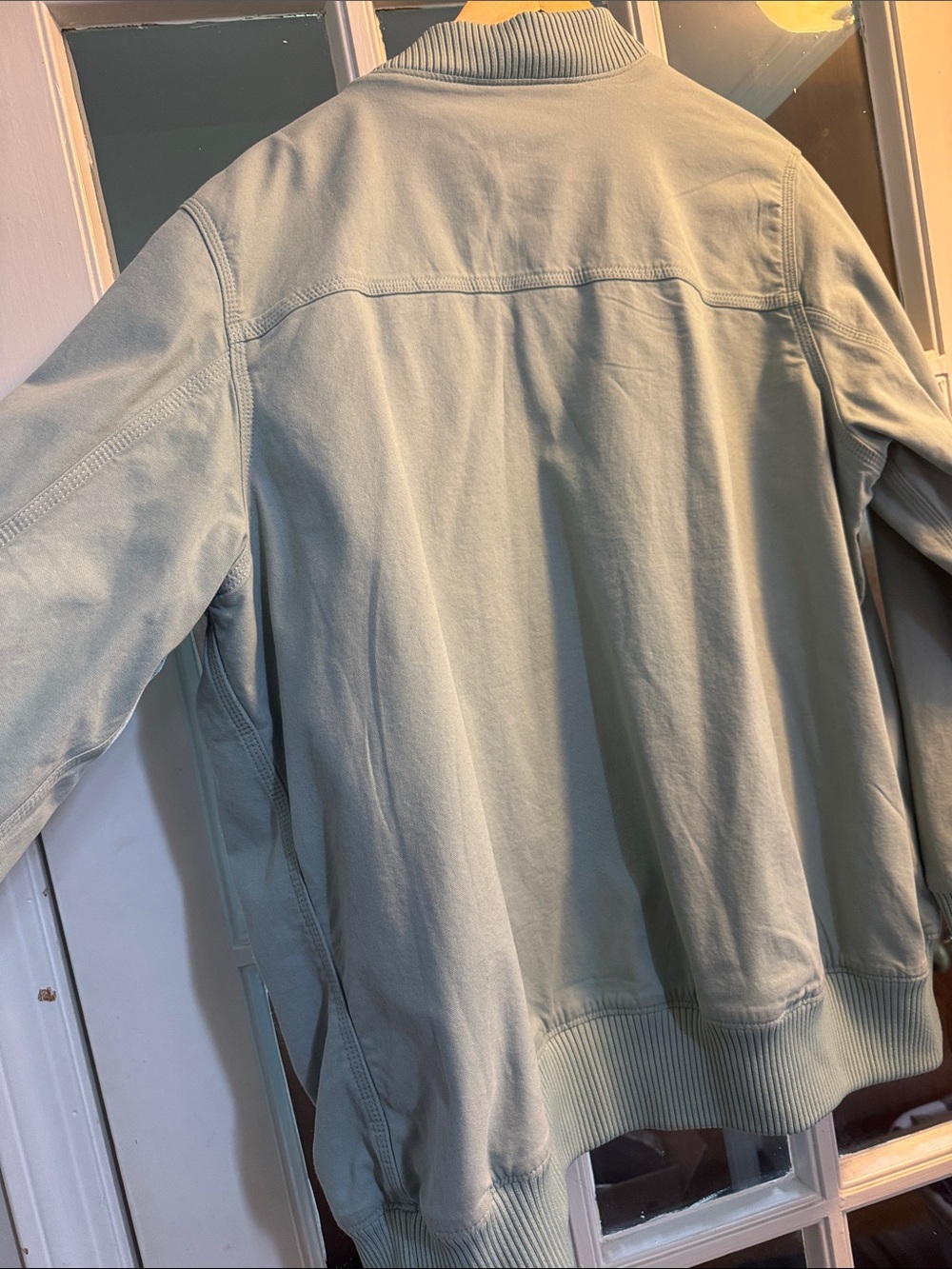 Carhartt Women’s Crawford Bomber Jacket Blue Surf 2X - Picture 5 of 6